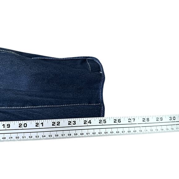 Romfh Equestrian Riding Breeches Pant Women's 32R Navy Blue Stretch Full Seat - Picture 10 of 10